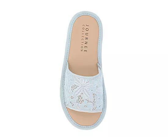 Journee Collection Womens Enola Slip On Sandals Product Image