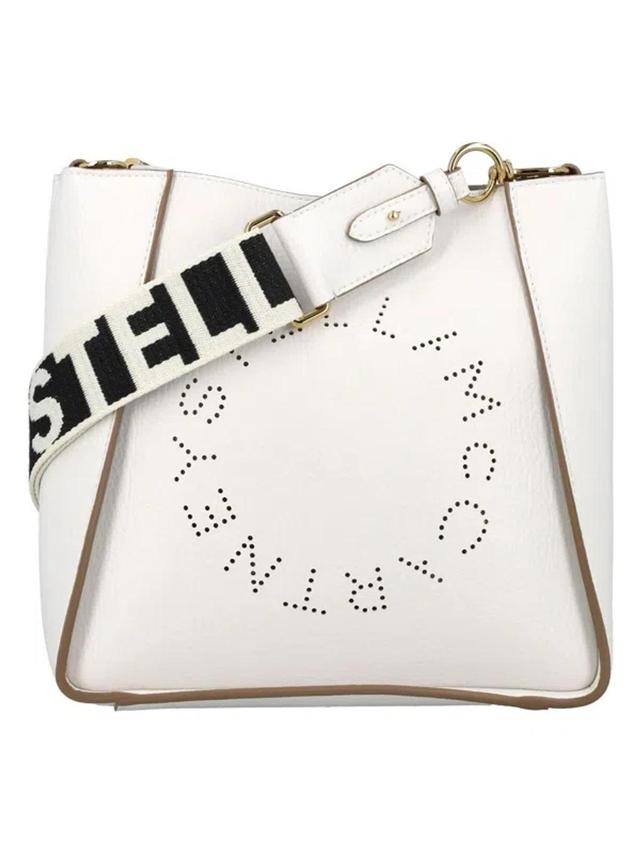 White Stella Logo Crossbody Bag Product Image