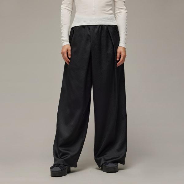 Y-3 Wide Leg Tech Seersucker Pants Product Image