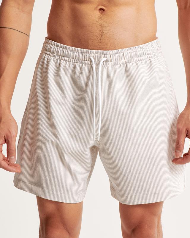 Pull-On Seersucker Swim Trunk Product Image