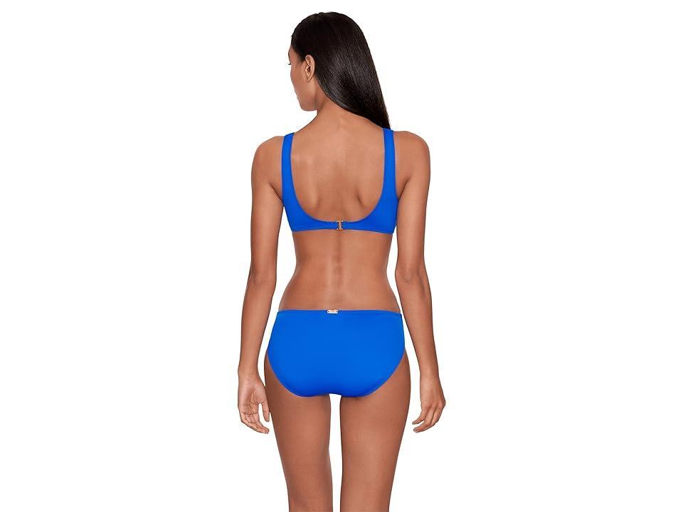 Lauren Ralph Lauren Beach Club Solid Hipster Bottoms (Royal ) Women's Swimwear Product Image