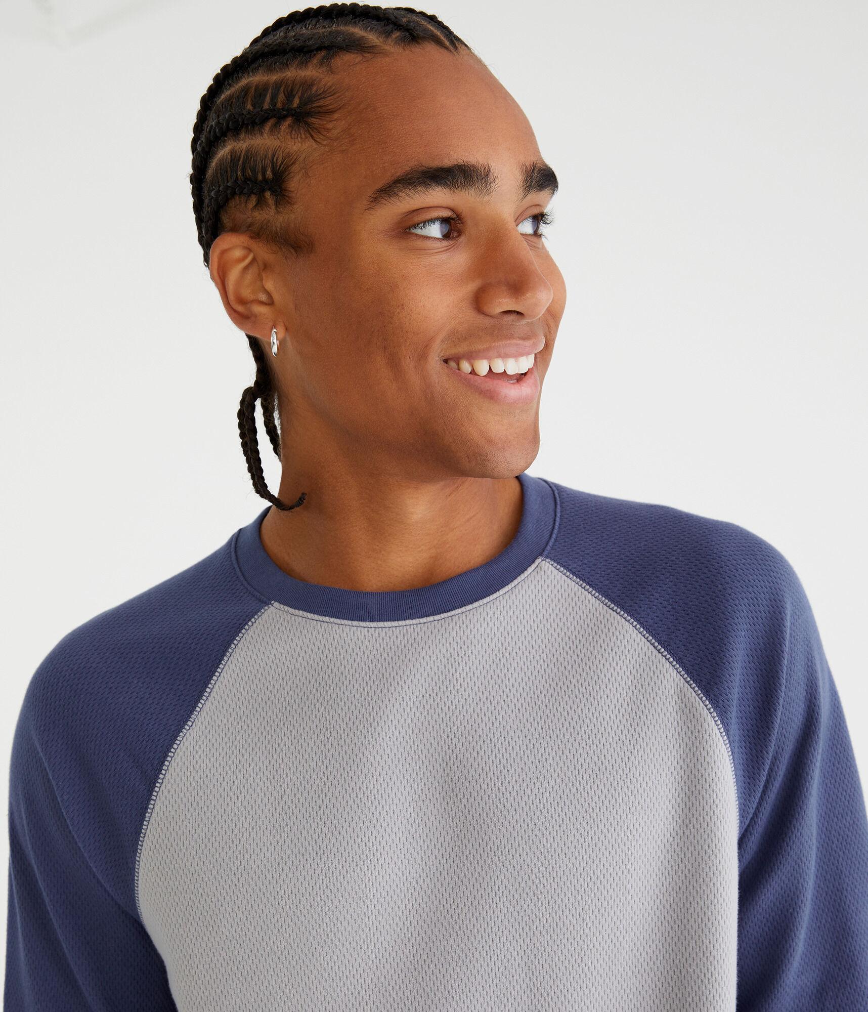 Long Sleeve Aero 1987 Raglan Thermal Crew Tee Product Image