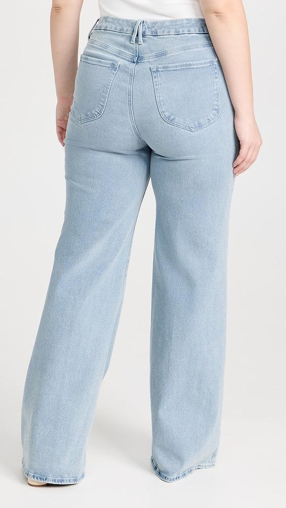 Good American Good Waist Palazzo Jeans | Shopbop Product Image