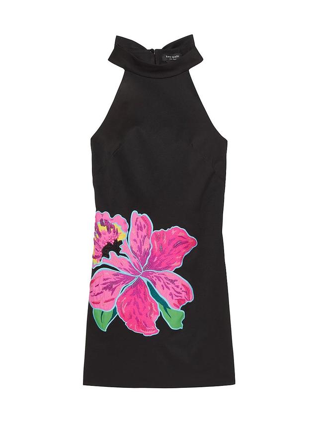 Womens Mainline Floral Appliqu Shift Dress Product Image