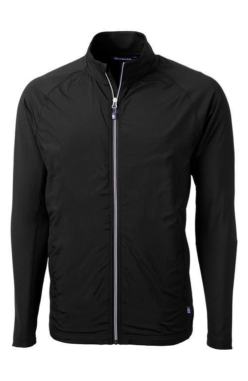 Cutter & Buck Adapt Eco Knit Hybrid Recycled Mens Full Zip Jacket Product Image