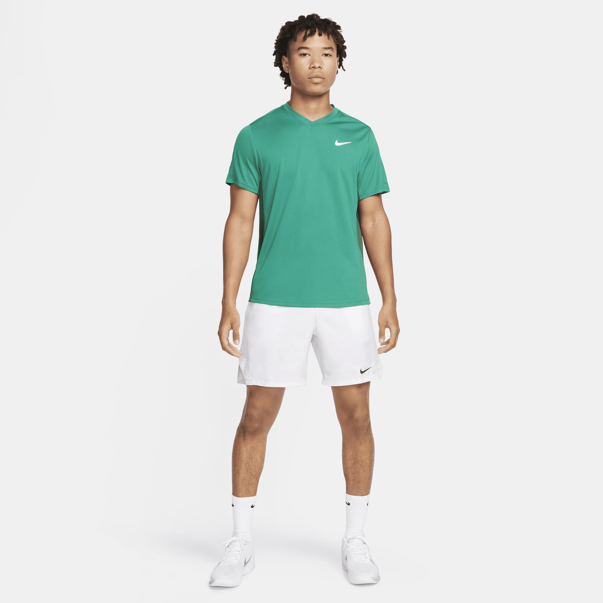 Nike Mens Court Victory Dri-fit 7 Tennis Shorts - Obsidian/(white) Product Image