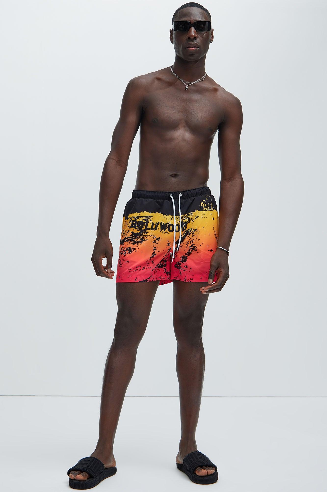 Hollywood Hills Swim Trunks - Multi Color Product Image