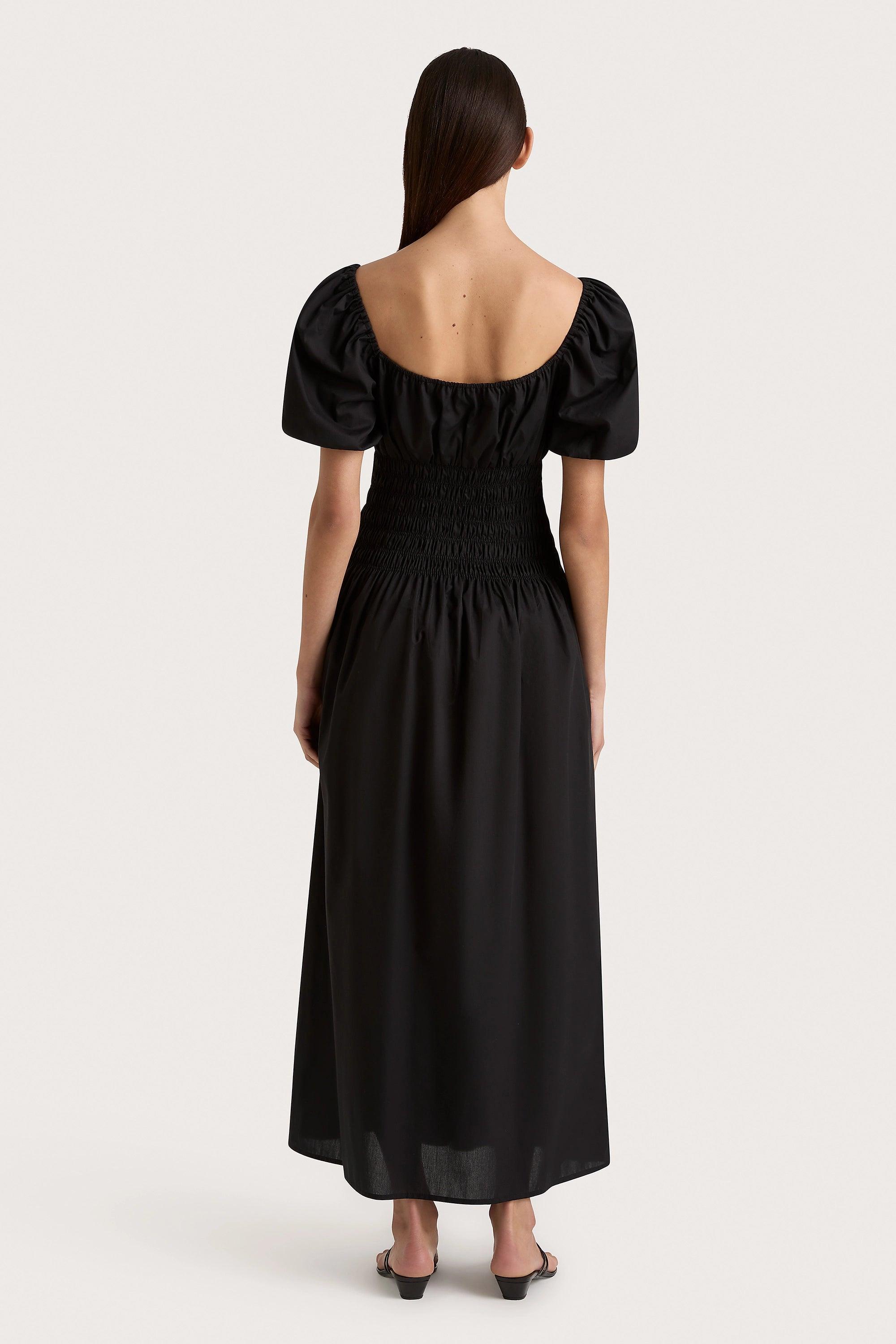 Beatrice Midi Dress Black Product Image