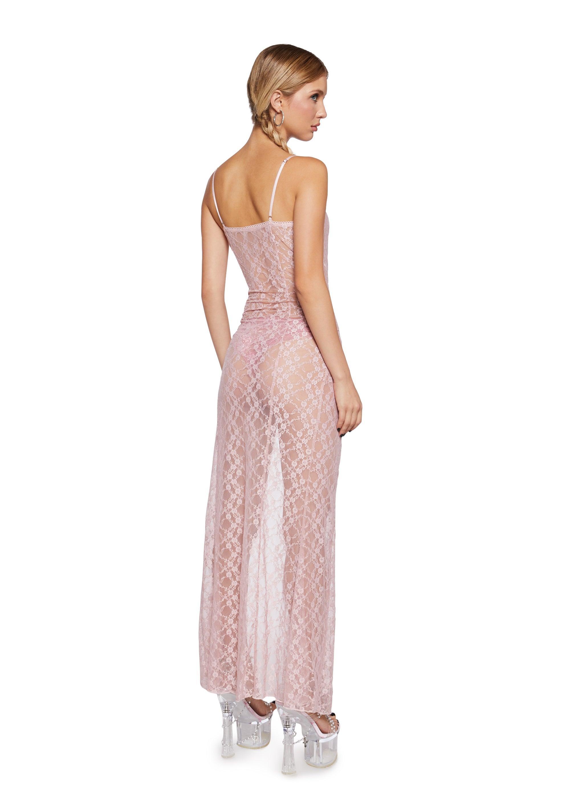 Sweet Allure Lace Maxi Dress Baby Product Image