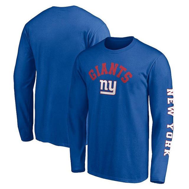 Mens Fanatics Branded Royal New York Giants Big & Tall City Long Sleeve T-Shirt Product Image