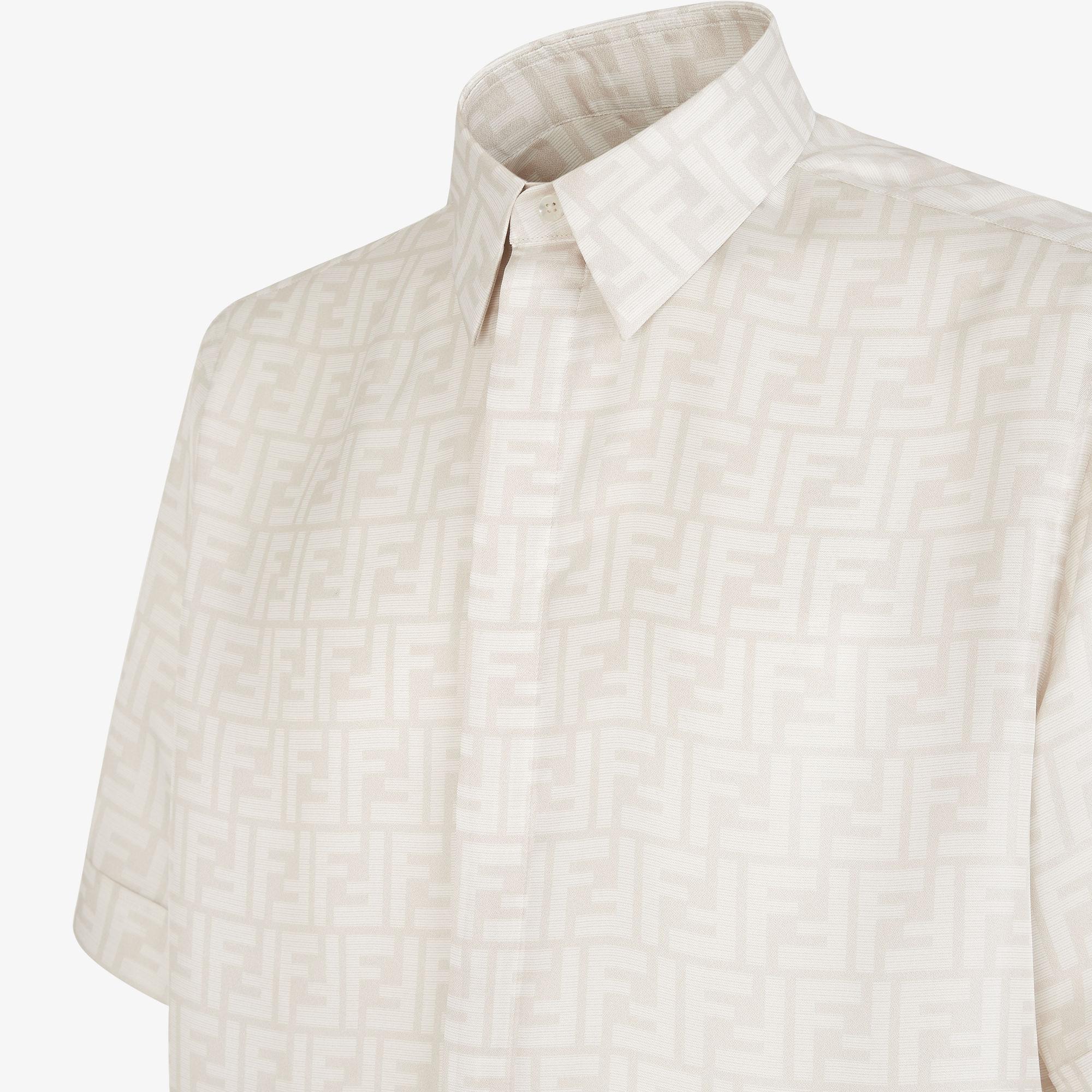 ShirtWhite FF silk shirt Product Image