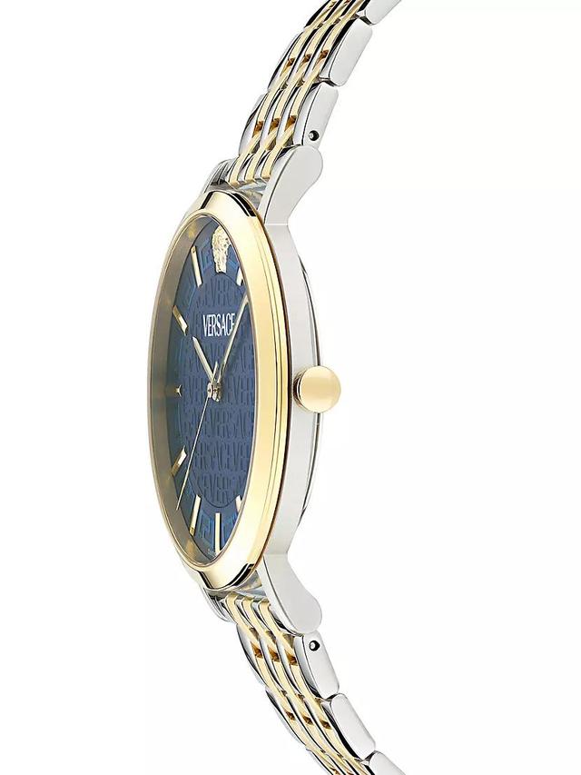 Greca Slim Stainless Steel Bracelet Watch/40MM Product Image