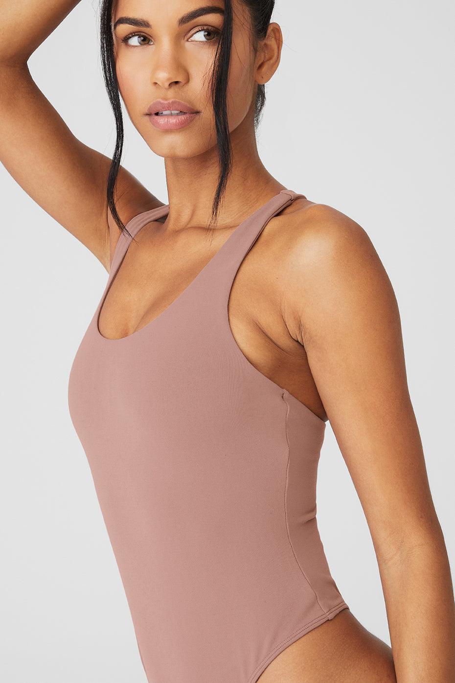 Sleek Back Bodysuit - Smoky Quartz Product Image