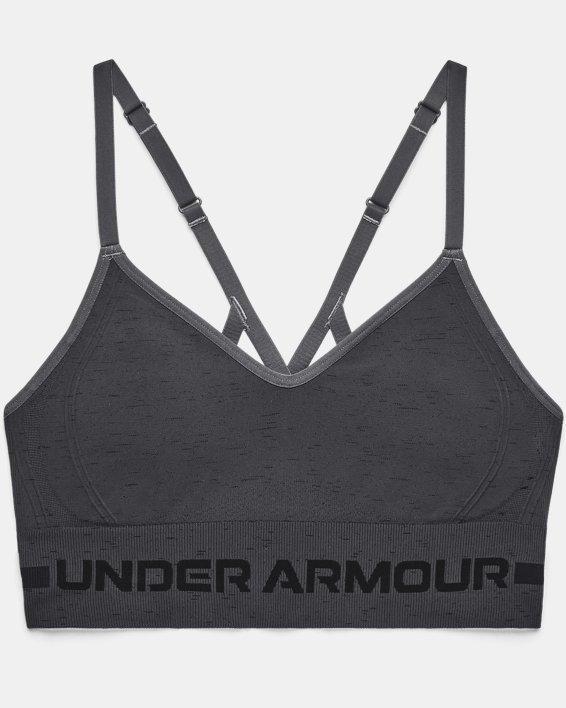 Women's UA Seamless Low Long Heather Sports Bra Product Image