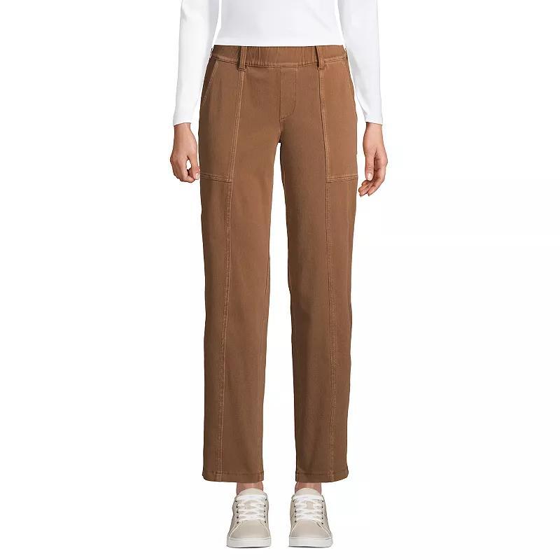 Womens Lands End Starfish Pull-On Utility Ankle Pants Product Image