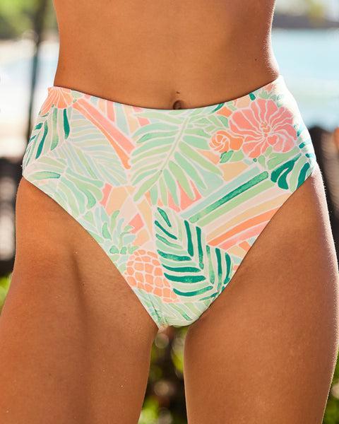 The Hawaii - High Waist Bikini Bottom Product Image