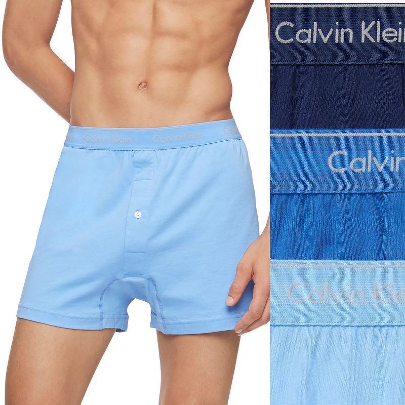 Calvin Klein Underwear Cotton Classics Multipack Pack Knit Boxer Men's Underwear Product Image