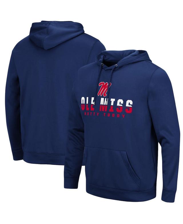 Colosseum Mens Ole Miss Rebels Lantern Pullover Hoodie Product Image