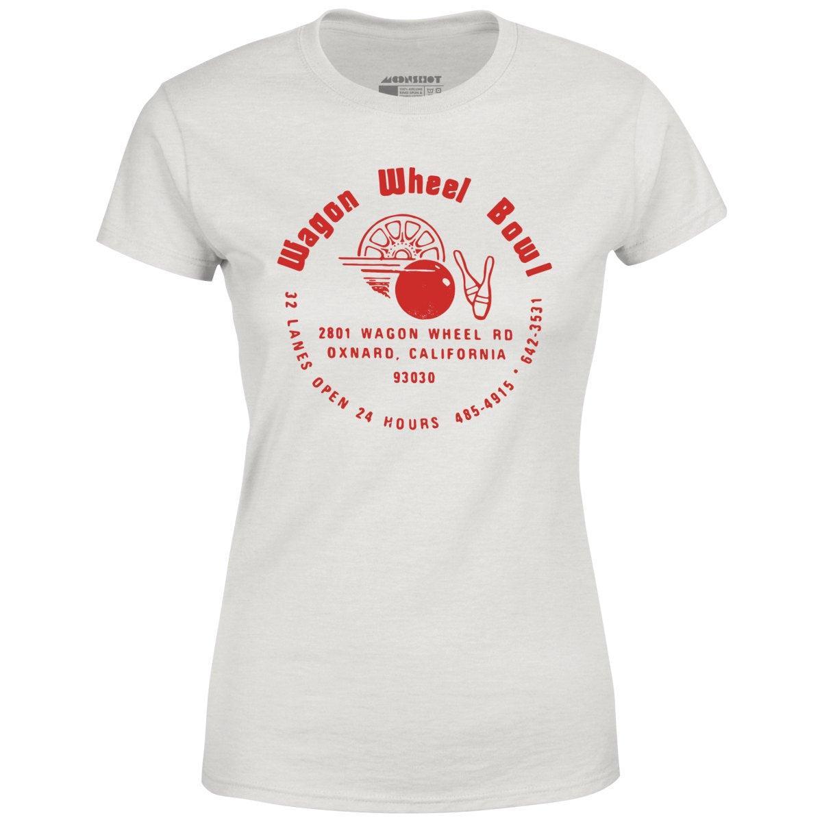 Wagon Wheel Bowl - Oxnard, CA - Vintage Bowling Alley - Women's T-Shirt Female Product Image