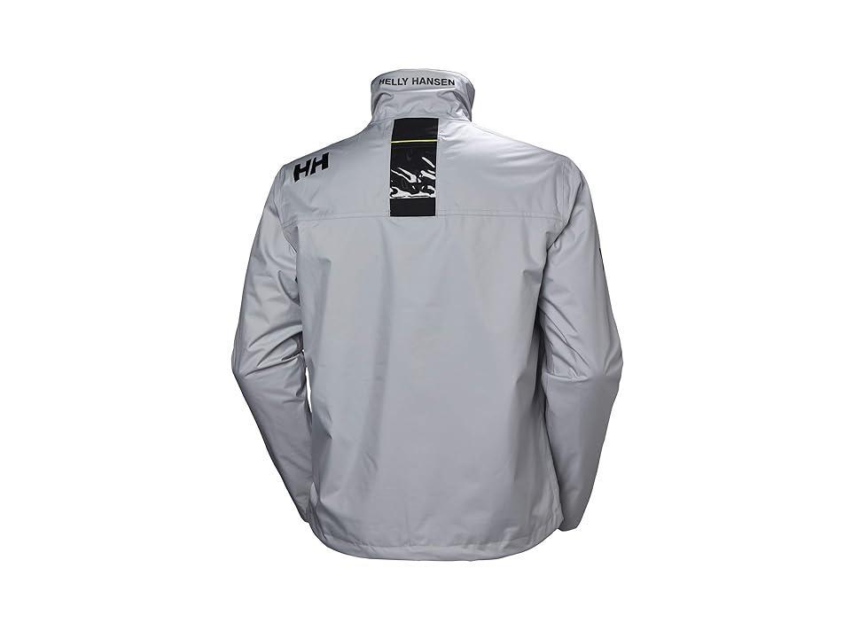 Helly Hansen Crew Midlayer Jacket (Grey Fog) Men's Clothing Product Image