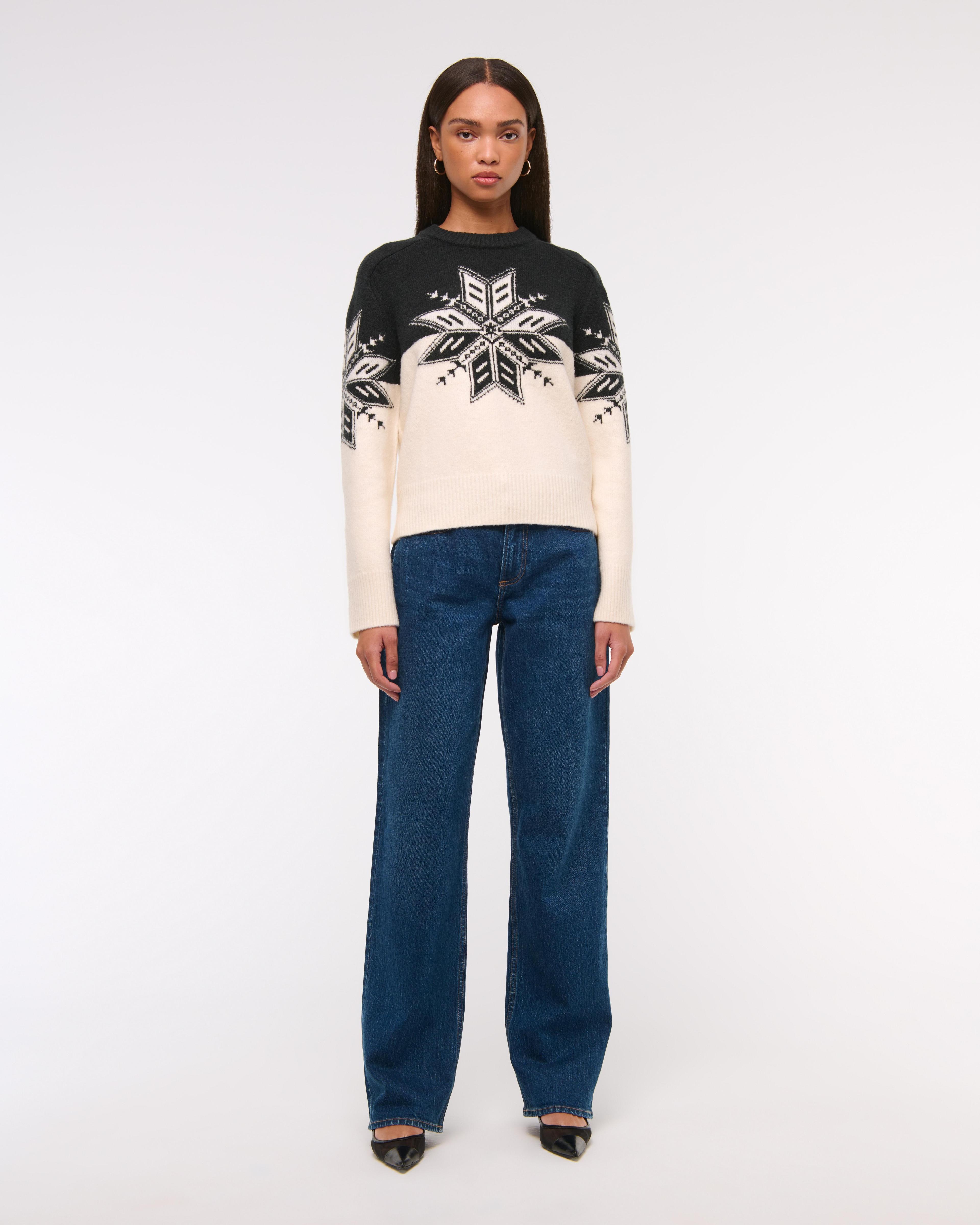 The A&F Madeline Crew Sweater Product Image