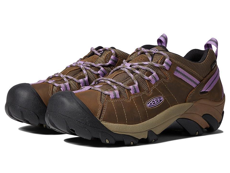 KEEN Targhee II WP (Timberwolf/English Lavender) Women's Shoes Product Image