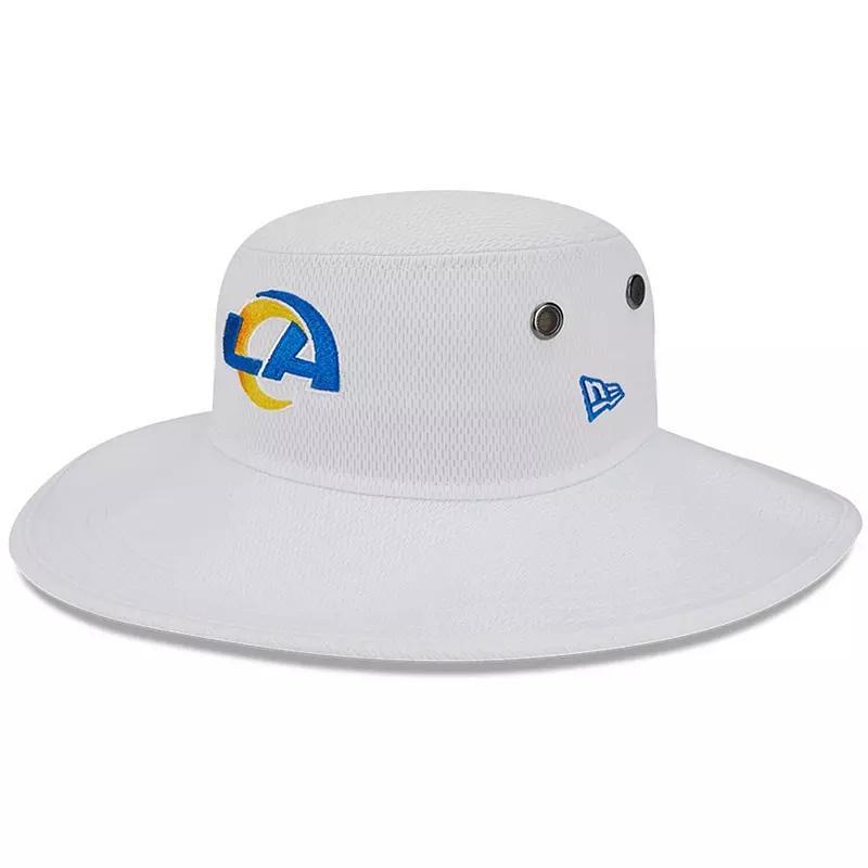 Mens New Era White Los Angeles Rams 2023 Nfl Training Camp Panama Bucket Hat Product Image