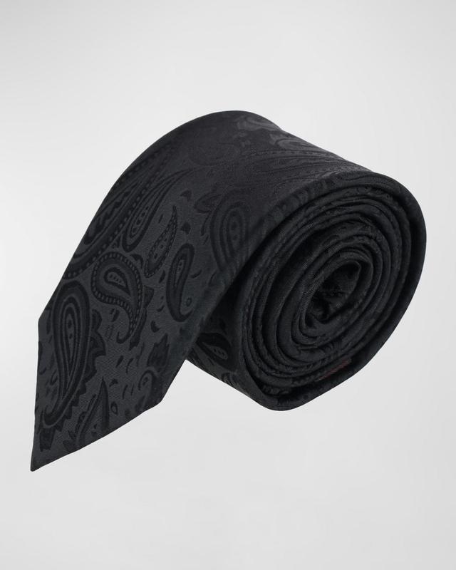 Men's Banbury Paisley Silk Necktie Product Image