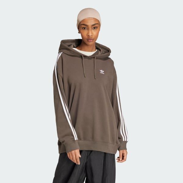 Adicolor 3-Stripes Oversized Hoodie Product Image