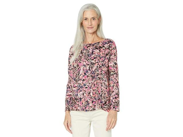 NIC+ZOE Kaleidoscope Top Multi) Women's Clothing Product Image