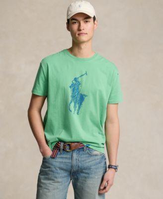 Mens Splatter Logo Cotton T-Shirt Product Image