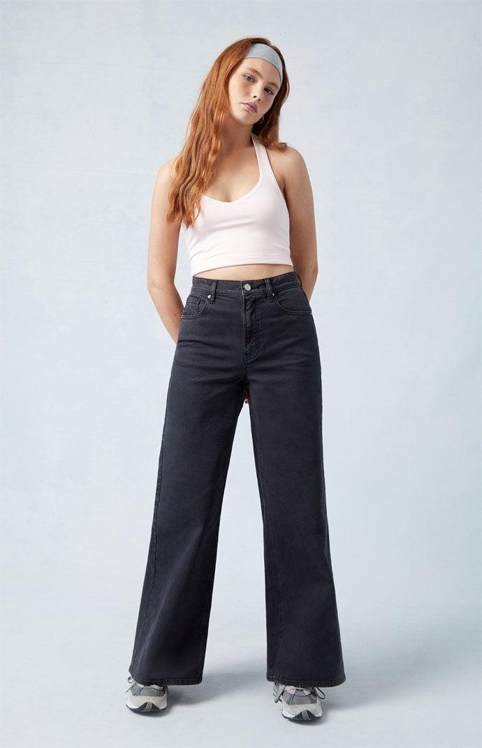 PacSun High Waist Wide Leg Jeans product image