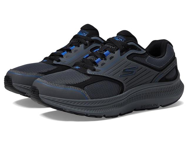 SKECHERS Go Run Consistent 2.0 (Charcoal/Blue) Men's Shoes Product Image