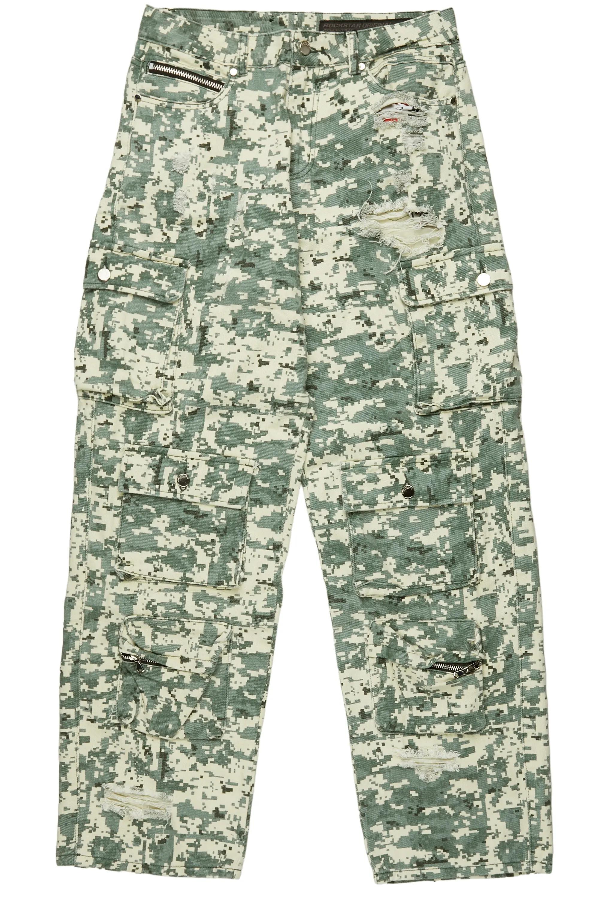 Kostini Camo Baggy Fit Jean Male Product Image