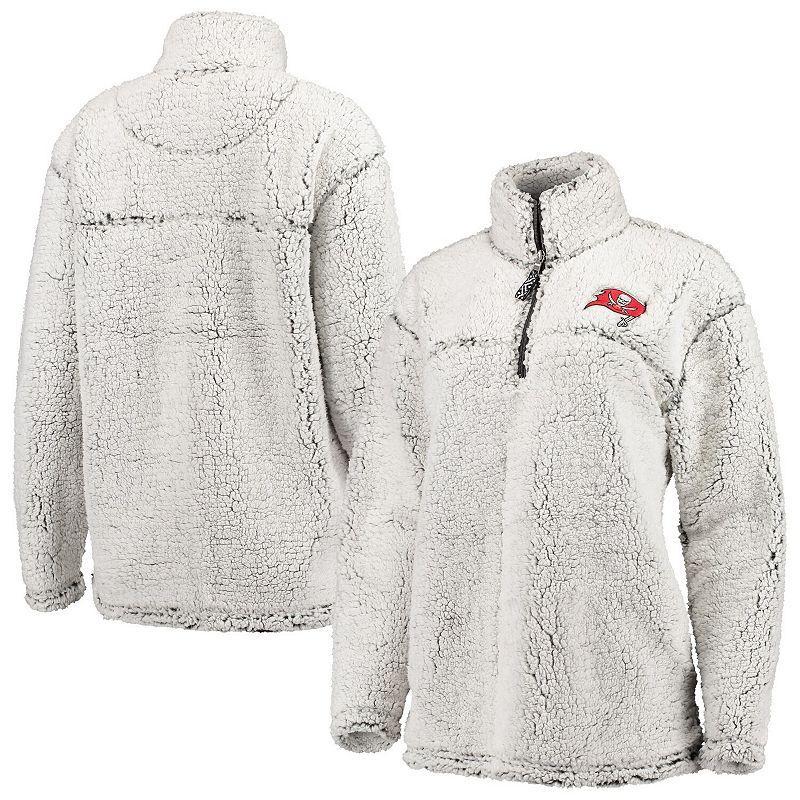 Womens G-III 4Her by Carl Banks Gray Arizona Cardinals Sherpa Quarter-Zip Pullover Jacket Product Image