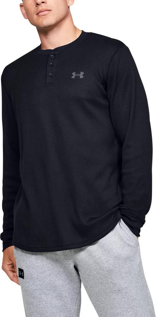 Men's UA Waffle Henley Product Image