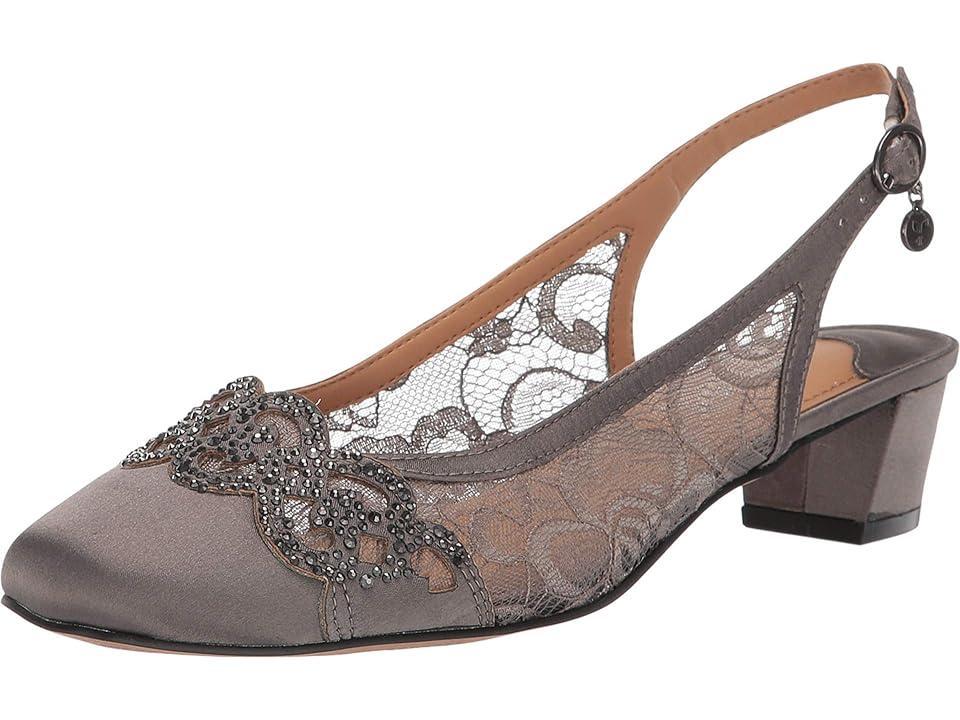 J. Renee Faleece (Dark Grey Satin) Women's Shoes Product Image