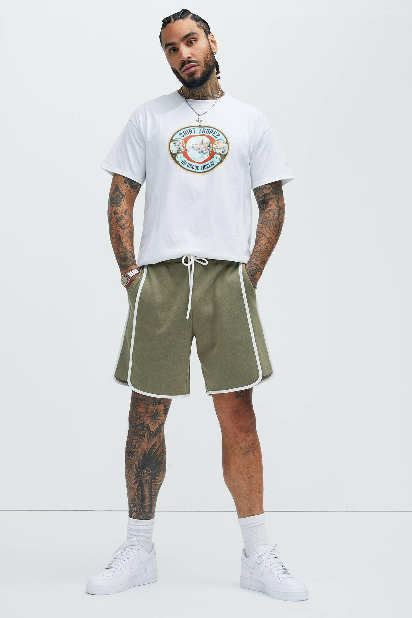 Tyson No Going Back Relaxed Shorts - Olive Product Image