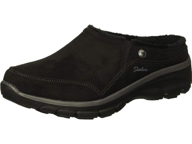 Skechers Relaxed Fit Easy Going Latte Womens Clogs Grey Product Image