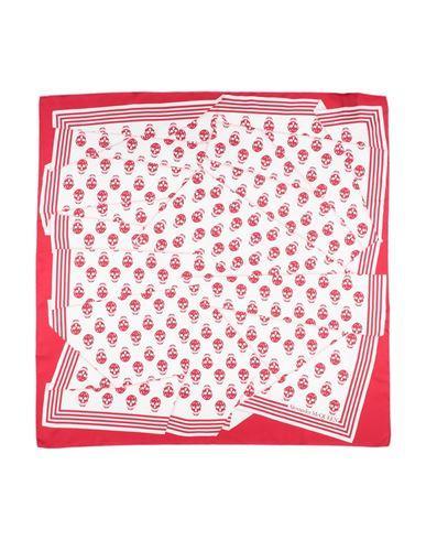 ALEXANDER MCQUEEN Woman Scarf Red Size - Silk product image