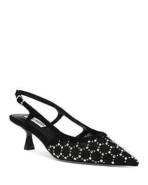 Steve Madden Womens Legaci Embellished Pointed Toe Slingback Pumps Product Image