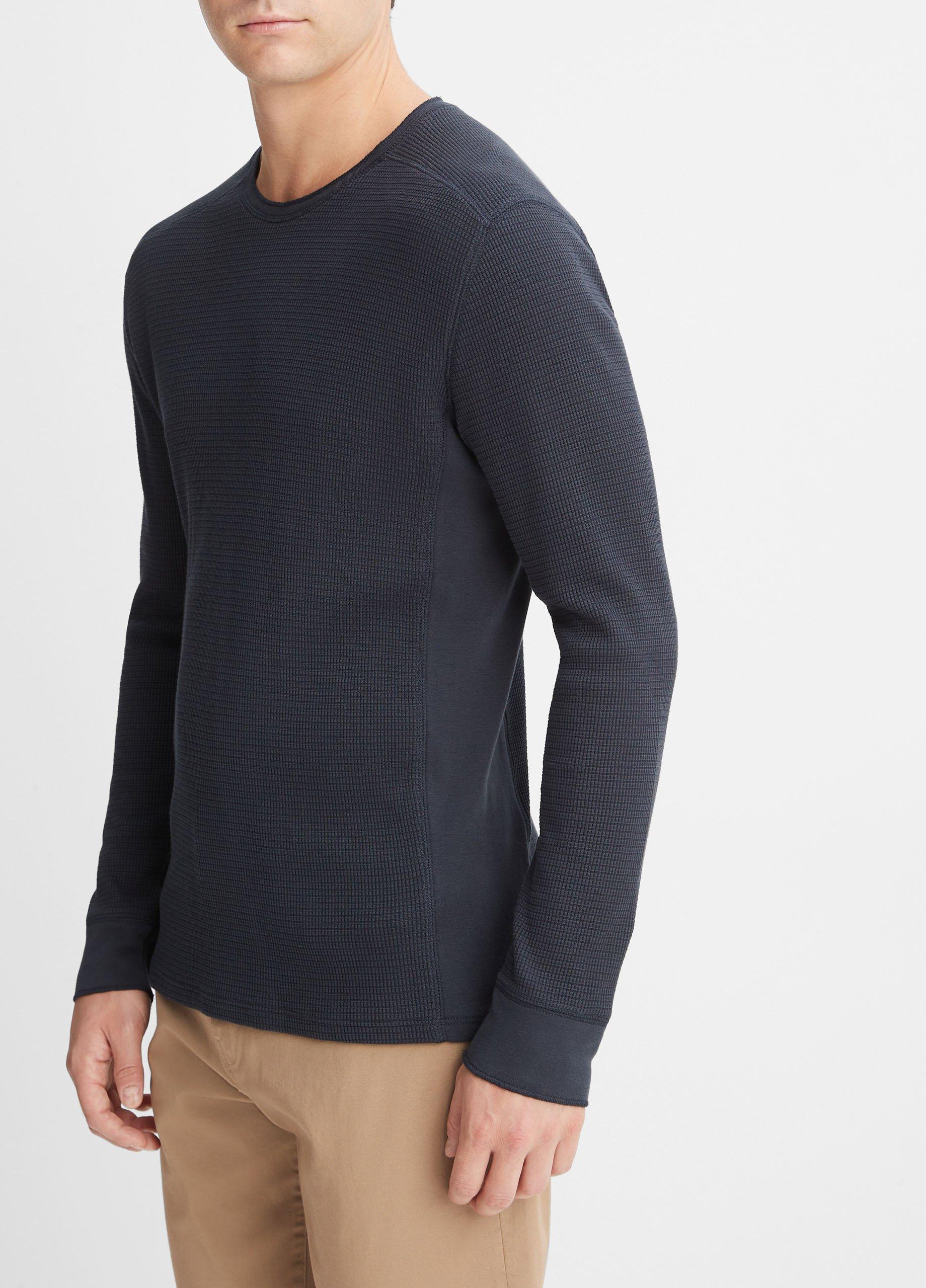 Thermal Long Sleeve Crew Neck Pullover Product Image