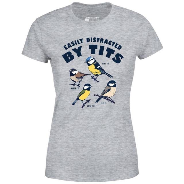 Easily Distracted Birds - Women's T-Shirt Female Product Image