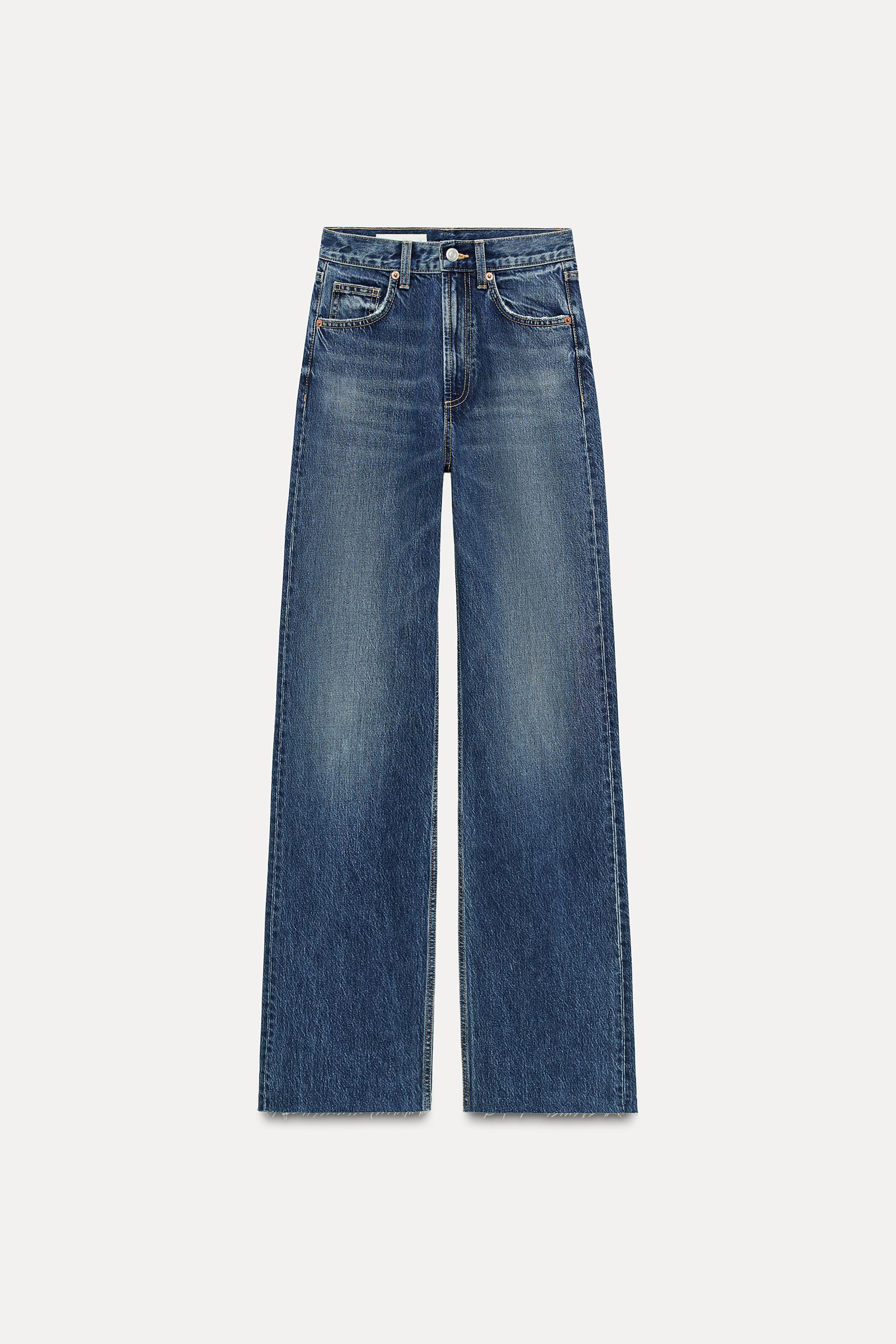 TRF HIGH RISE WIDE LEG JEANS Product Image