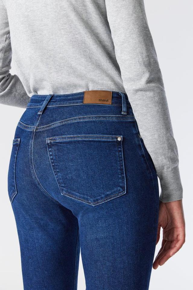 Viola Straight Leg Jeans - Dark Brushed LA Blue Product Image