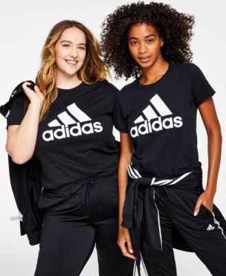 adidas Womens Essentials Logo Cotton T-Shirt, Xs-4X Product Image