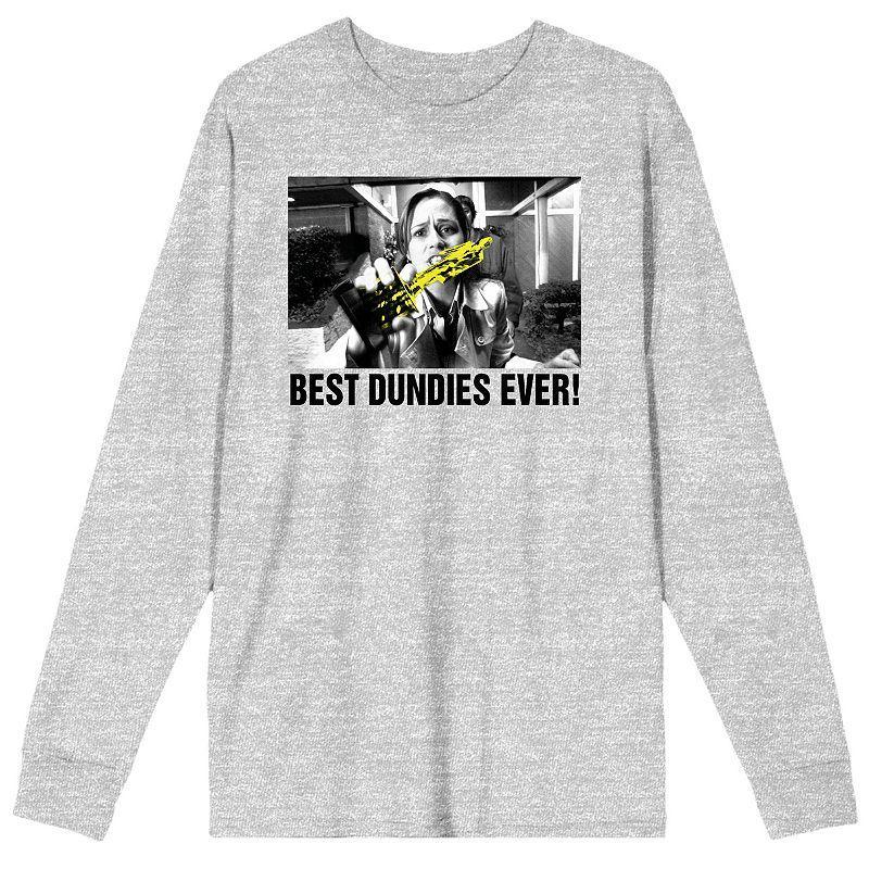 Mens The Office Pam Best Dundies Ever Long Sleeve Graphic Tee Product Image