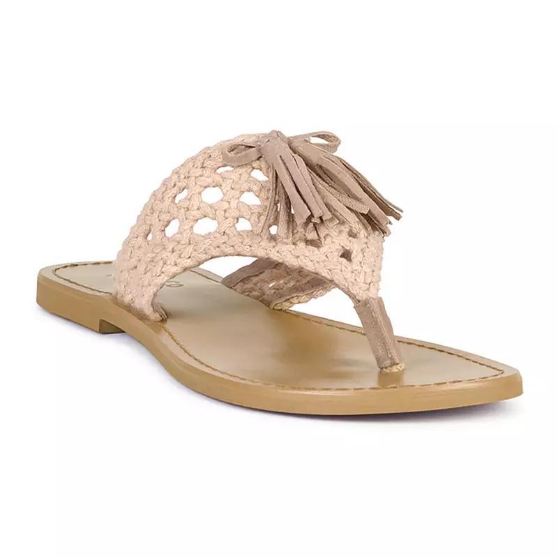 Rag & Co Beech Womens Tassel Flats Product Image