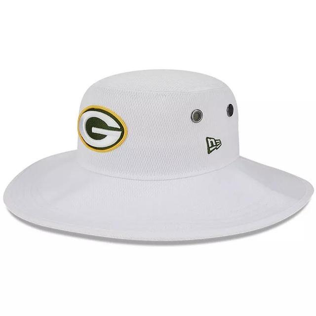 Mens New Era Green Bay Packers 2023 NFL Training Camp Panama Bucket Hat Product Image