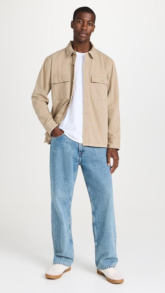 Madewell Station Shirt Garment Dye | Shopbop Product Image